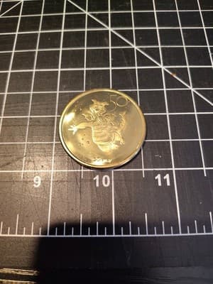 Walt Disney World 50th Anniversary Figment Medallion Coin