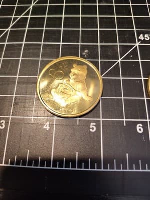 2021 Walt Disney World 50th Anniversary Metal Medallion Coin - Winnie the Pooh