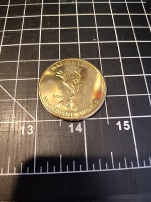 Disney Donald Duck 2021 Coin Walt Disney World Magic Kingdom Medallion