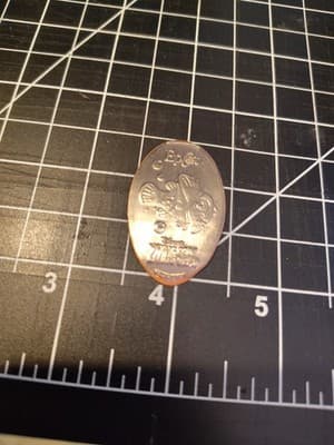 Nemo Living Seas Epcot Walt Disney World Elongated Pressed Quarter not Penny