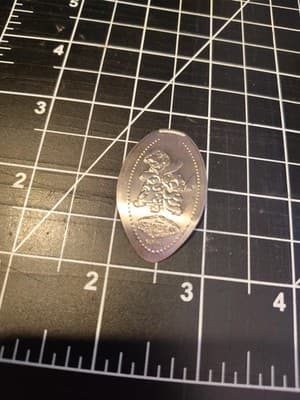 LILO & STITCH BEST FRIENDS 4 of 8 PRESSED ELONGATED QUARTER NOT PENNY DISNEY