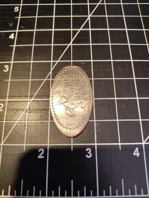 Disney 75 Years With Mickey Pressed Quarter