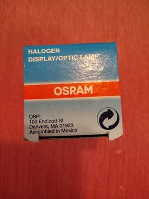 OSRAM FXL Halogen Optic Lamp Bulb 410 watt 82 volt (93526)