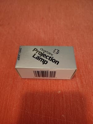 GE General Electric Quartzline Projection Lamp Light Bulb 600w 120V DYS/DYV/BHC