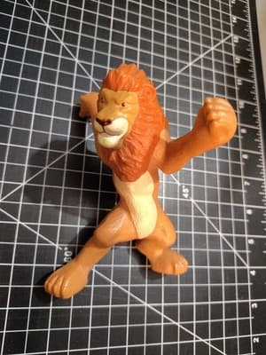 McDonald's Samson the Lion The Wild Happy Meal Toy Kids Meal Collectible 5" 2006