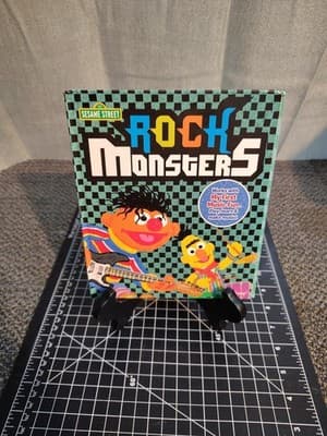 Sesame Street Rock Monsters Illustrated Hardcover Juvenile Fiction Picture Book