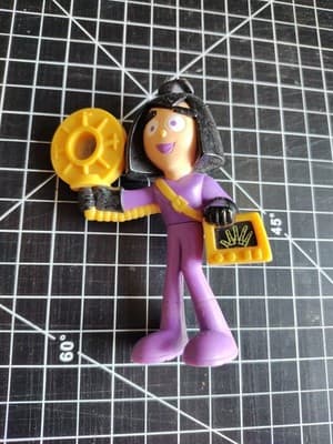 Danny Phantom Sam Manson Burger King Toy Figure 2005 Nickelodeon