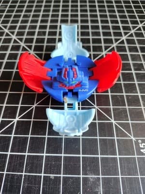 Bakugan Battle Brawlers McDonald's Aquos Blue Dragonoid