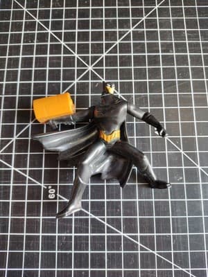 McDonald's DC Batman shooting toy figure as is