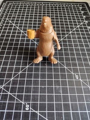 Mr Beaver W Mug The Chronicles of Narnia Toy Disney 2006 McDonald’s Vintage