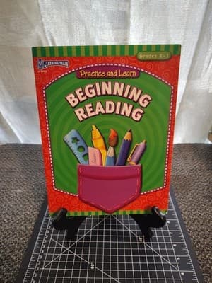 Learning Train Practice and Learn Beginning Reading Grades K-1 Paperback – 2008