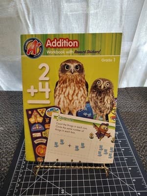 A+ Let's Grow Smart ~ Addition Workbook with Reward ...