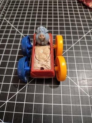 McDonalds Happy Meal Toy 101 Dalmatians Flip Car Dog Pig