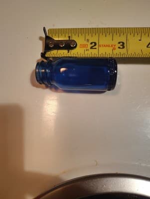 Vintage Embossed Glass Bromo Seltzer Bottle #3