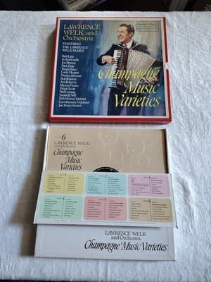 Lawrence Welk, CHAMPAGNE MUSIC VARIETIES, RCA/Readers Digest, 6-LP Box Set New