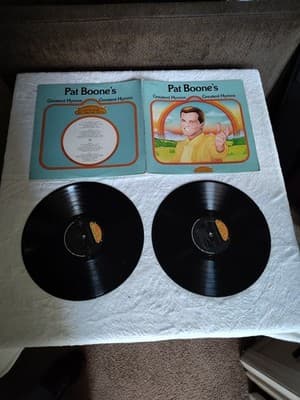 Pat Boone: Pat Boone's Greatest Hymns 12" 33 RPM DOUBLE LP