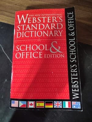 The New International Webster's Standard Dictionary School Off