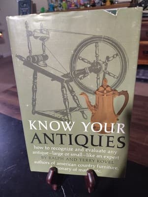 ✨VINTAGE✨ Know Your Antiques by Ralph and Terry Kovel (HC) 1970