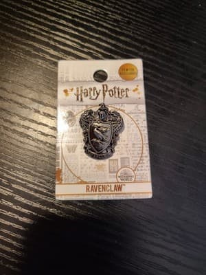 NEW Harry Potter Wizarding World Ravenclaw Crest Monogram Enamel Pin