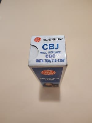 PROJECTOR LAMP -CBJ-CBC -75W 115-125V-GE