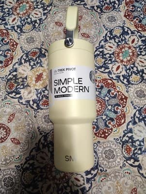 Simple Modern 40oz Trek Straw Tumbler Cream
