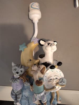 Hey Diddle Diddle Fairy Tale Lamp The Cow Jumped Over The Moon