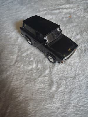 A2 1:36 TRABANT 601 BLACK One Tire Is Different Than The Rest