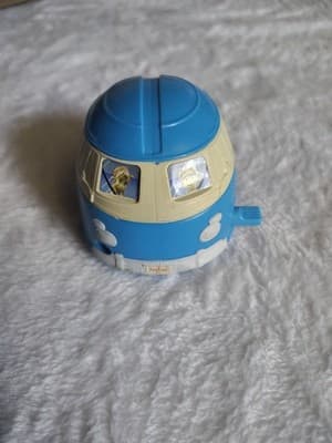 Burger King Planet 51 ROLLOVER BUGGY Blue Wind-Up Van Vehicle Toy 2009 Works!!