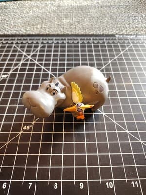 Disney Lion King The Lion Guard Beshte Hippo & Ono Bird Figure Toy