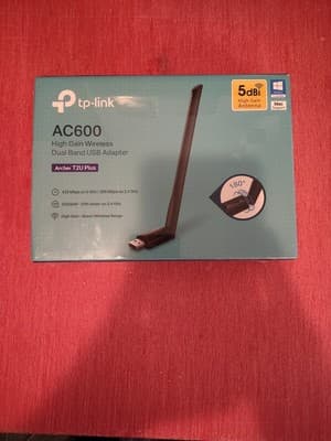 TP-Link Archer T2U Plus High Gain Wireless Dual Band USB Adapter