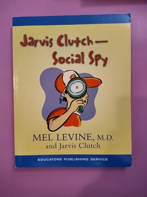 Jarvis Clutch Social Spy by Melvin D. Levine (2001, Spiral)