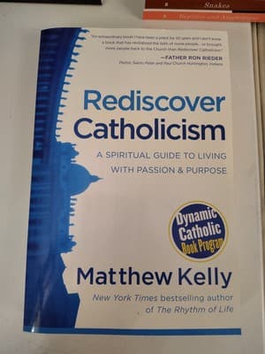 Rediscover Catholicism A Spiritual Guide to Living with Passion Purpose 2010 NEW