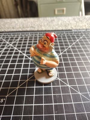Disney Peter Pan Pirate MR SMEE Villain Sidekick PVC Toy Figure Cake Topper 3"