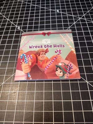 2020 Autumn Publishing Disney Mini Book Wreck-It Ralph Wreck The Halls