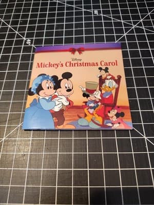 2020 Autumn Publishing Disney Mini Book Mickey's Christmas Carol