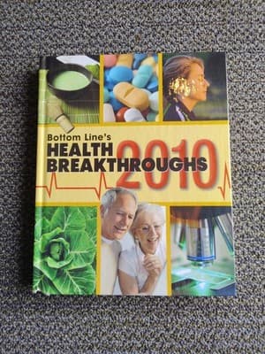 Bottom Lines Health Breakthroughs 2010 Medical & Wellness Hardcover Book WDSM