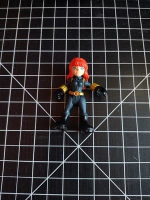 Playskool Super Hero Adventures BLACK WIDOW Exclusive Avengers Endgame 2.5" Vg