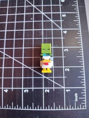 Minecraft Mini-Figures Ice Series 5 1" Zombie on Chicken Zockey Figure Mojang