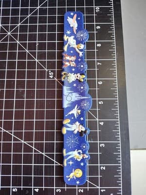 Disney Parks WDW 50th Anniversary Slap Band Bracelet Magical Celebration - NEW