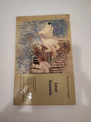 the ODYSSEY LIBRARY #6 - LOVE SONNETS by Louis Untermeyer Ben Shahn * 1964 HB