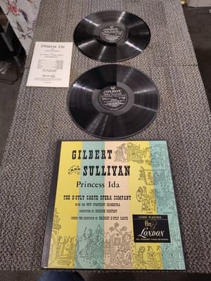 Gilbert & Sullivan – Princess Ida – D’Oyly Carte Opera Company – London ffrr XLL