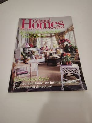 1999 April/May, Colonial Homes Magazine, Spring Bouquets, (CP361)
