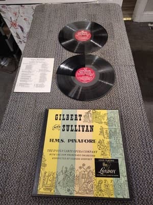 Gilbert & Sullivan – H.M.S. Pinafore – D’Oyly Carte Opera Company – London ffrr