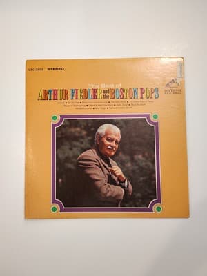 Fiedler Boston Best of Arthur Fiedler The Boston Pops LP RCA LSC-2810 VG+ Promo