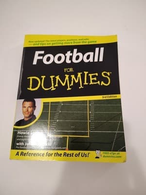 Football for Dummies - paperback Long, Howie|Czarnecki, John