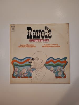 Vintage Record LP: Ravel's Greatest Hits New York Philharmonic MS 7512