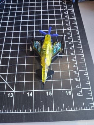 Hot Wheels Poison Arrow #064 HW ‘20 X-Raycers 8/10 Yellow Loose VHTF