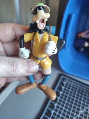Disney Goofy Vinyl Figure Camping Goofy Toy