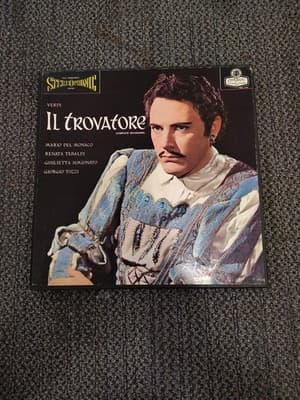 VERDI "IL TROVATORE" 1958 London Records Boxed Set | OSA 1304