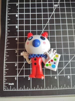 Roblox Piggy Clown CLOWNY Figure Toy Collectible Roblox Horror Mallet 3"